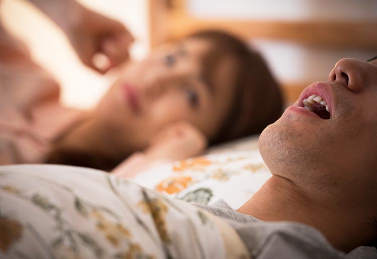 睡眠時無呼吸症候群のイメージ画像